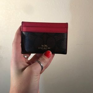 Coach Card Case Wallet